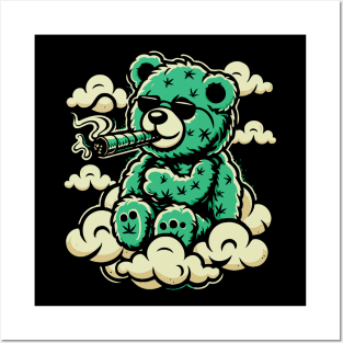 Stoner Bear Posters and Art